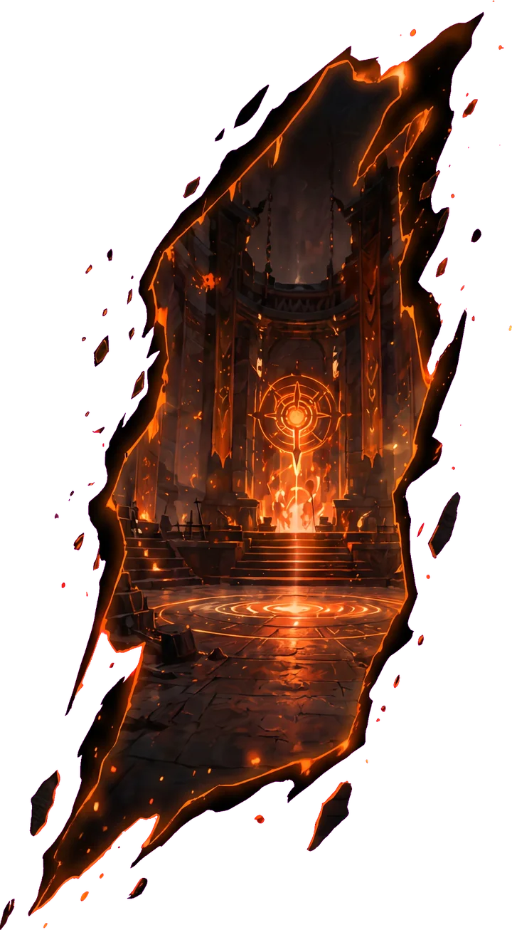 Grieta hacia Forge Arena